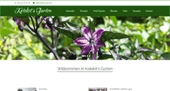 Desktop Screenshot of katekits-garten.de