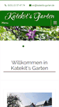 Mobile Screenshot of katekits-garten.de